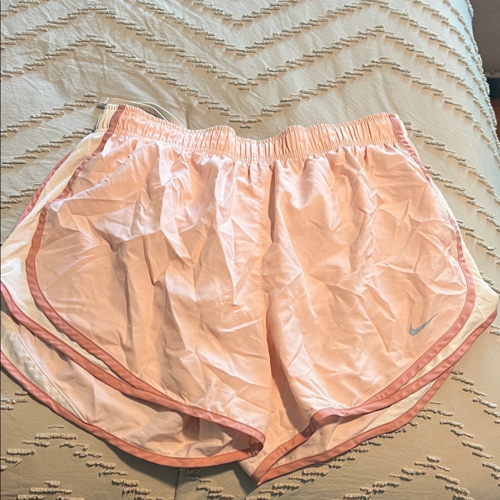 Nike Women's Light Pink Athletic Shorts